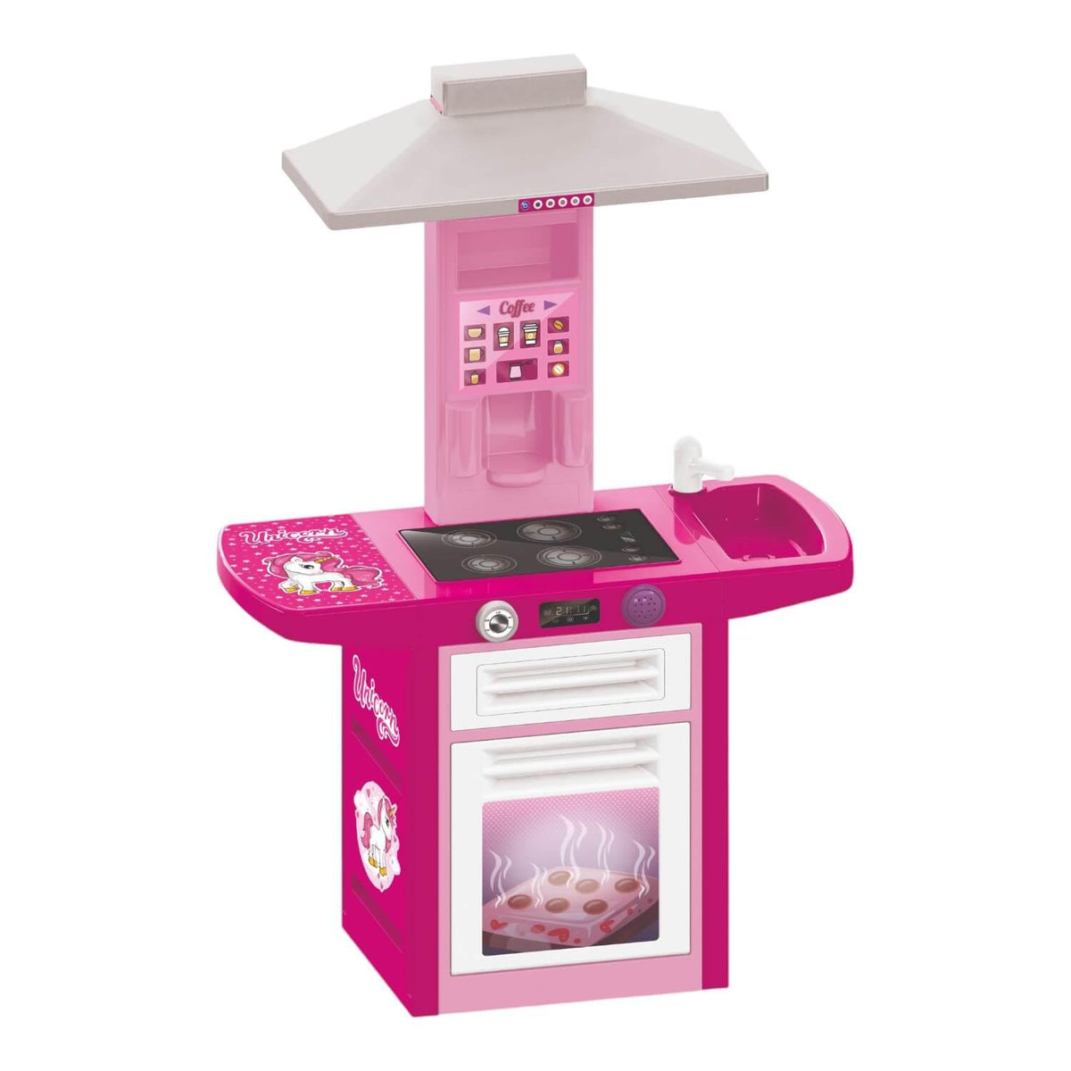 Cocina Plastica Unicornio + Accesorios 71x30x100Cms Dolu