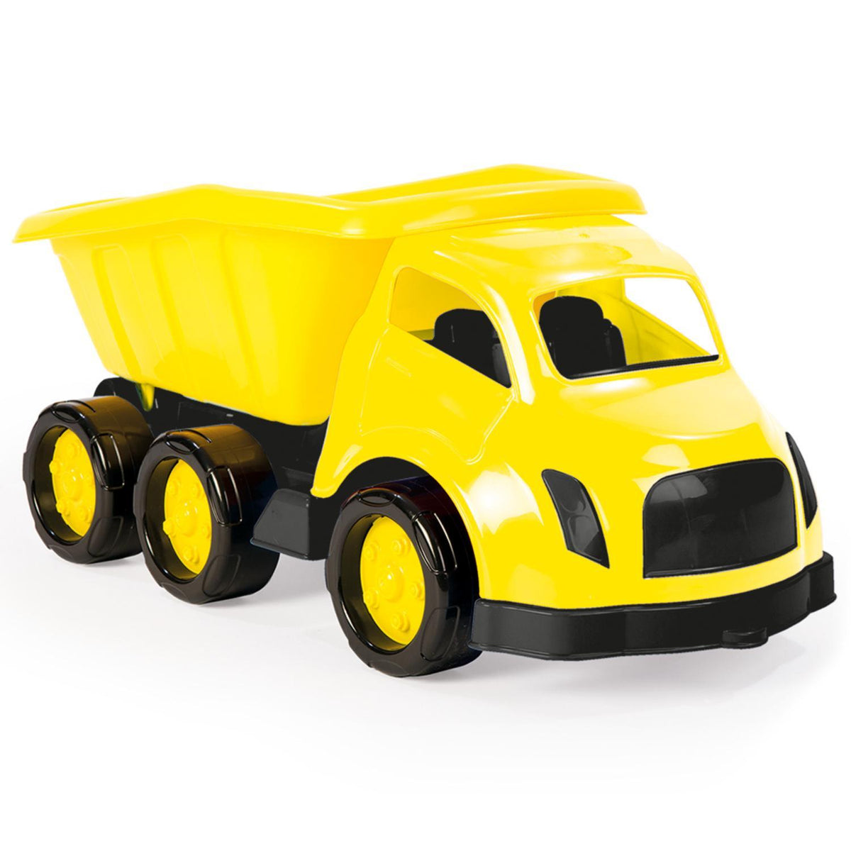 Camión Tolva Juguete amarillo negro 69cm Dolu