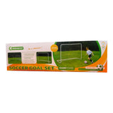 Set De 2 Arcos De Futbol De Acero 182X122X61 Cms Gamepower