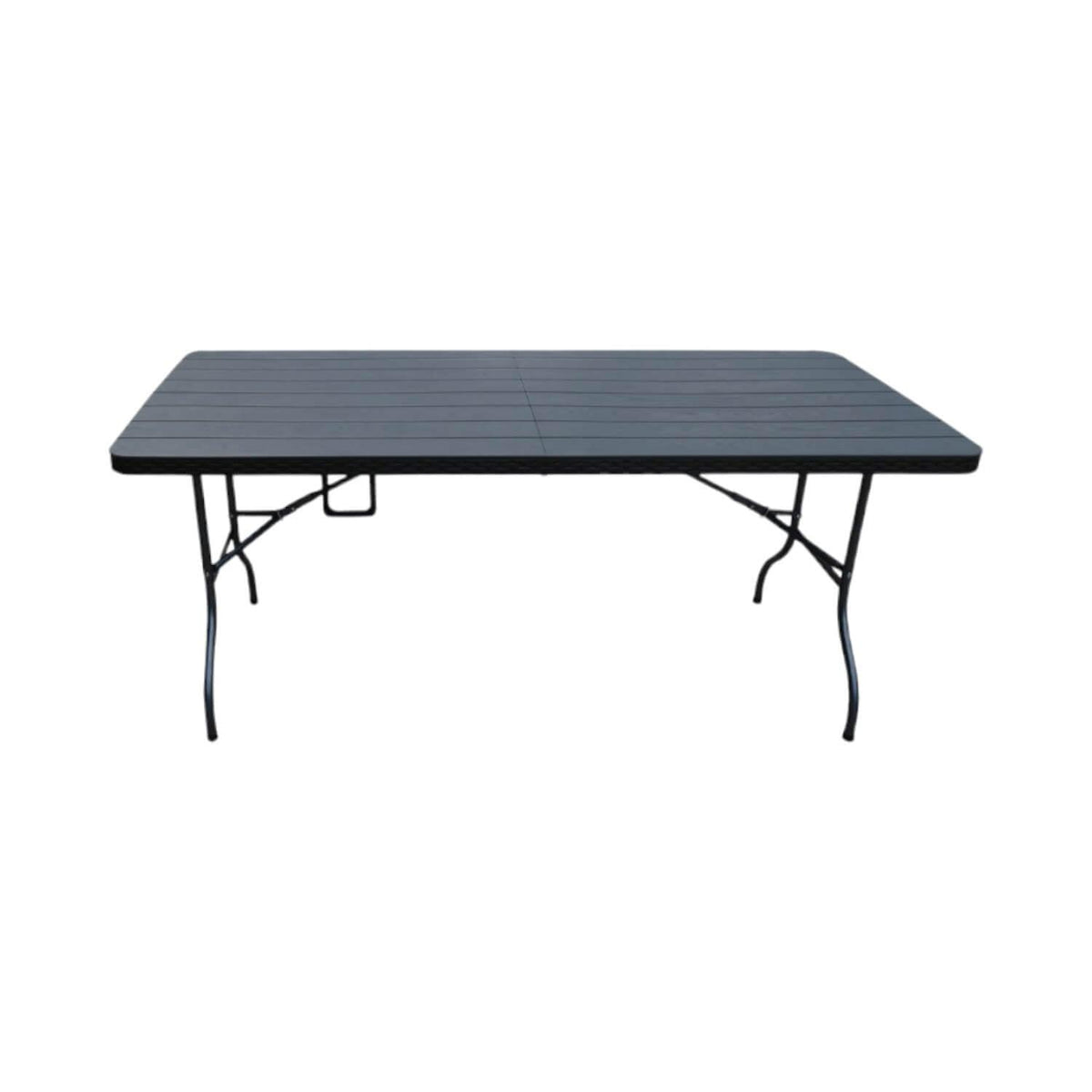 Mesa Plegable Rectangular 180x73 Cms Color Negro Northwest