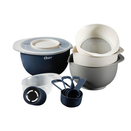 Set Para Hornear. Bowls Y Medidos Baker / 12 Piezas Oster