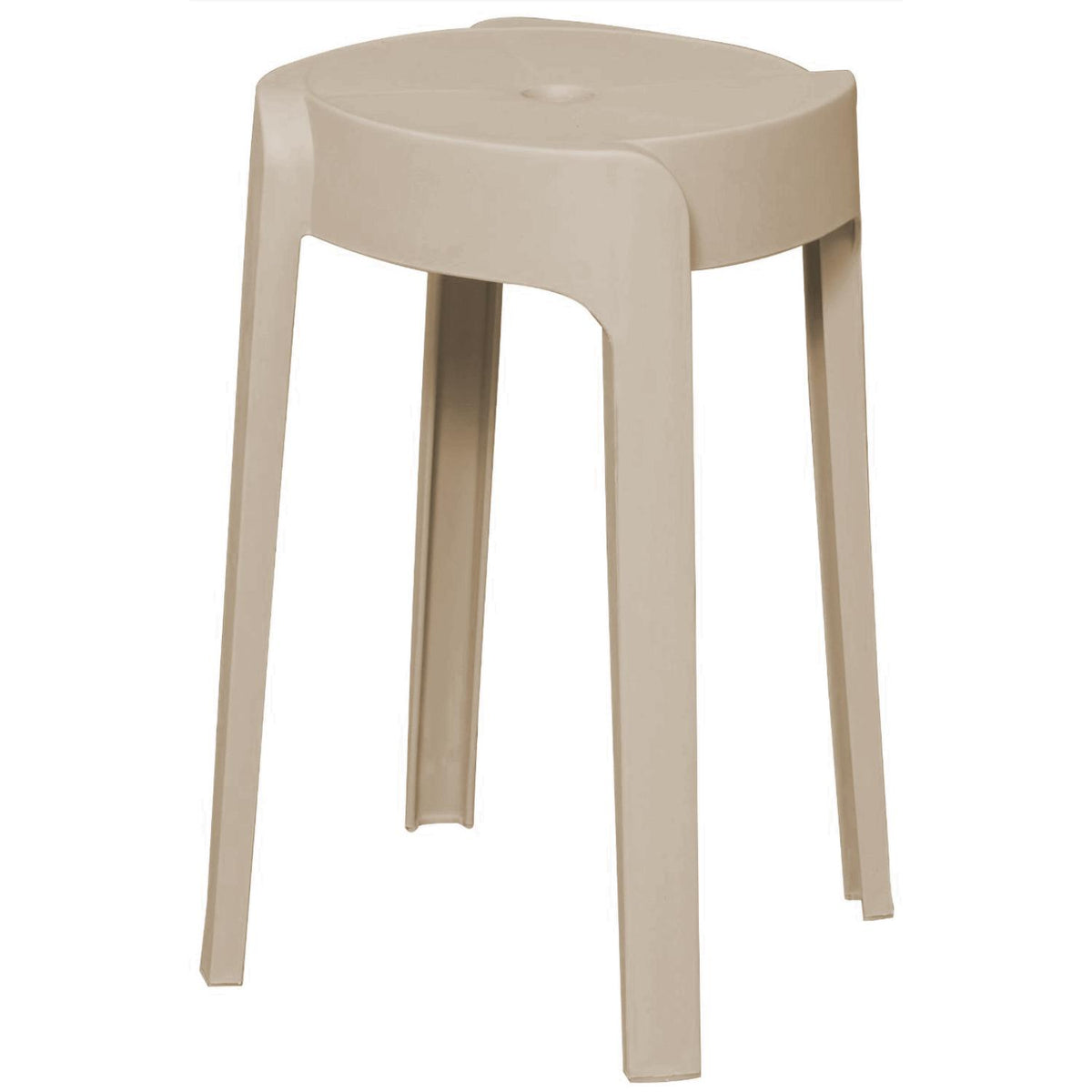 Piso Banco Apilable Deco Valencia Beige Escandinavia 45 cm