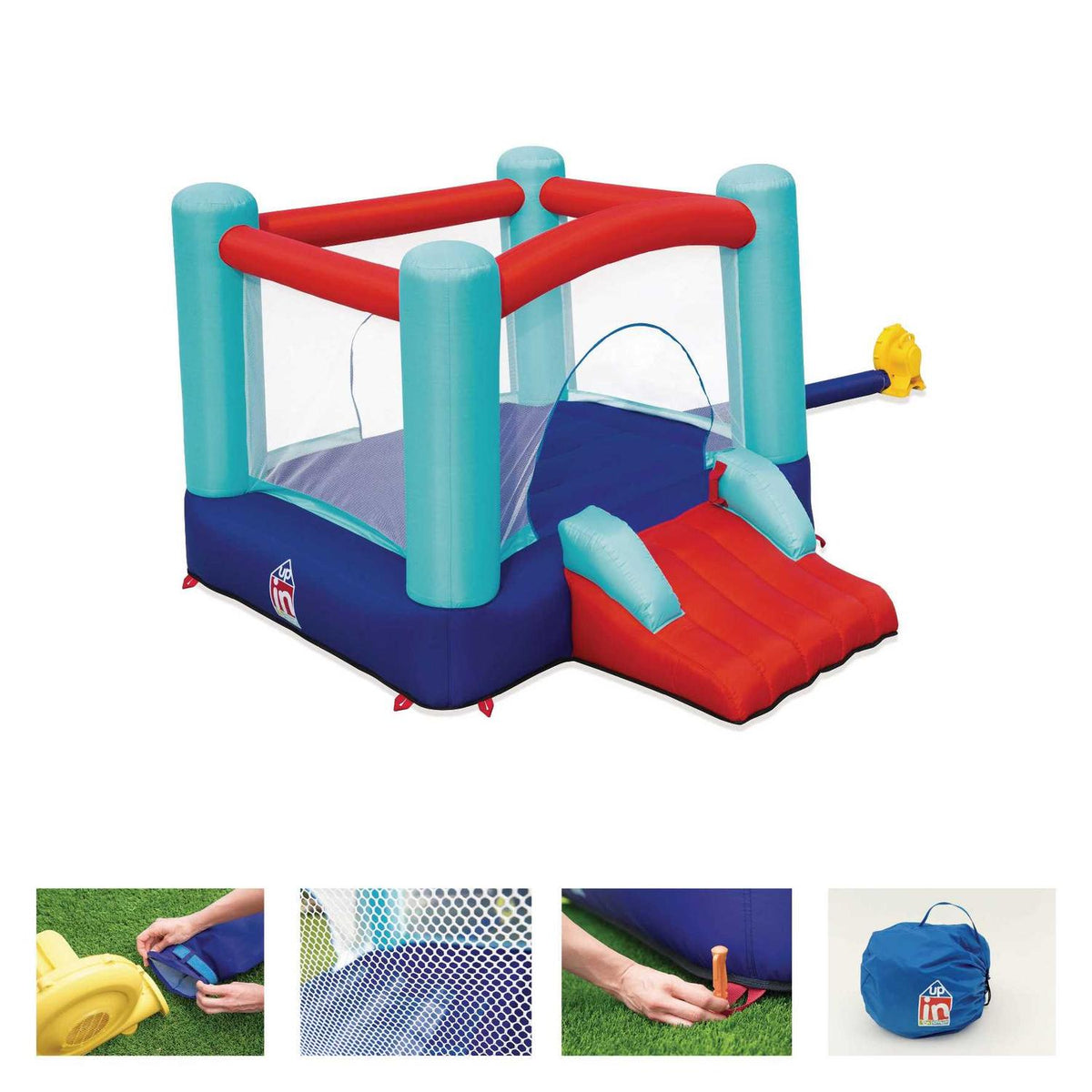 Castillo Inflable eléctrico Con resbalin 2.50X2.10M Bestway