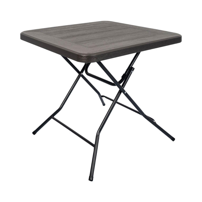 Mesa Plegable Cuadrada 80x74 Cms Gris Northwest