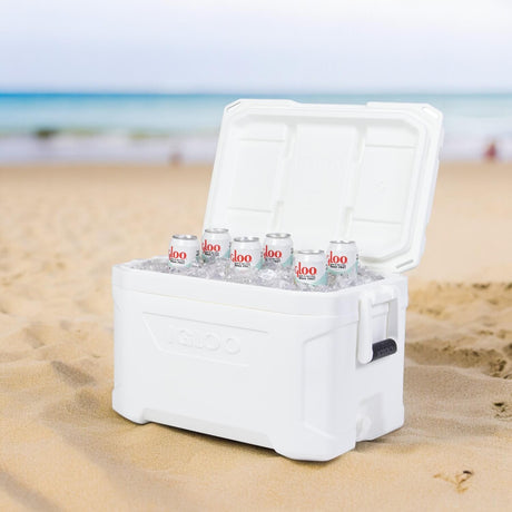 Cooler Nevera Hielera Marine Profile Blanco 47 Litros Igloo