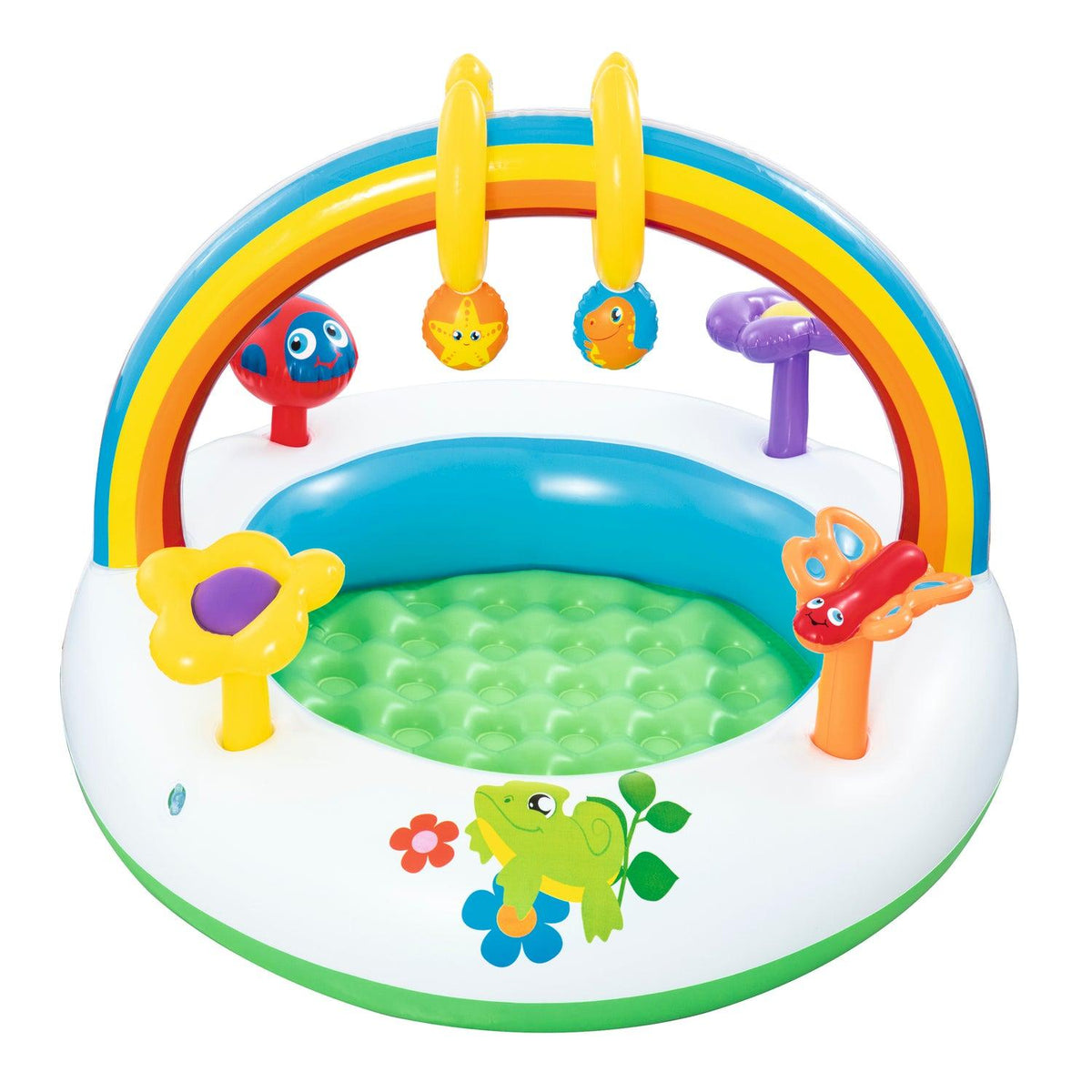 Gimnasio Inflable Para Bebé Arcoiris 91X56Cms Bestway