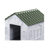 Casa Para Perro Grande Techo Verde 98x84x82cm Cool Pets