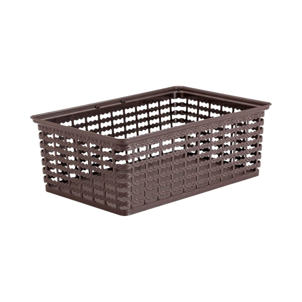 Canasta Deco L Wengue 35.6x23.6x13 cms Rimax