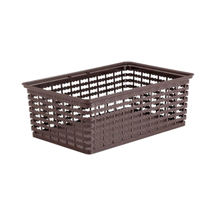 Canasta Deco L Wengue 35.6x23.6x13 cms Rimax