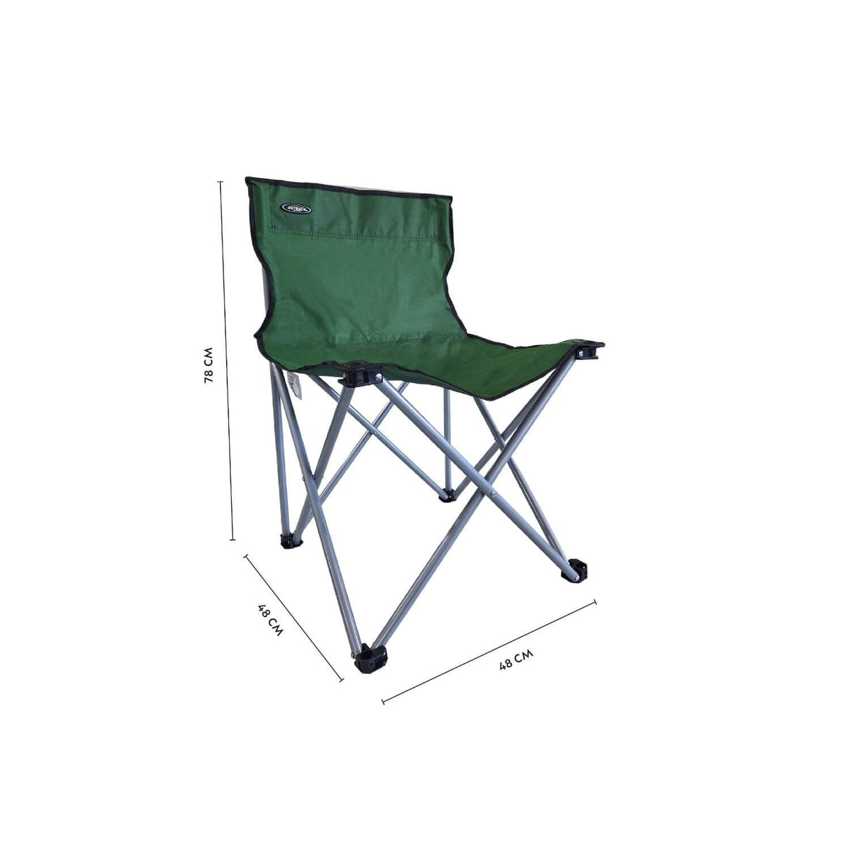 Silla De Camping Basica Verde Outback