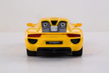 Auto Radiocontrolado Escala 1:24 Porsche Spyder Amarillo