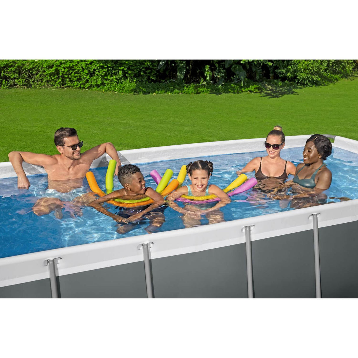 Piscina Bestway Rectangular Filtro+Accesorio 4.04X2.01X1.00M