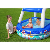 Piscina Inflable Bestway Con Toldo Desmontable 213x155x132cm