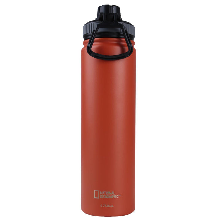 Botella Metálica Térmica Boca Angosta 750ml Naranjo