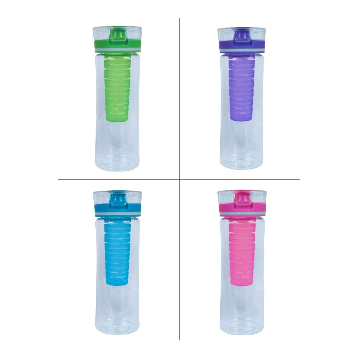Botella Infusion Ripple 828Ml, 4 Diseños, Cg01908