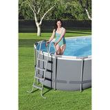 Piscina Bestway Ovalada Filtro + Accesorios 5.49X2.74X1.22M