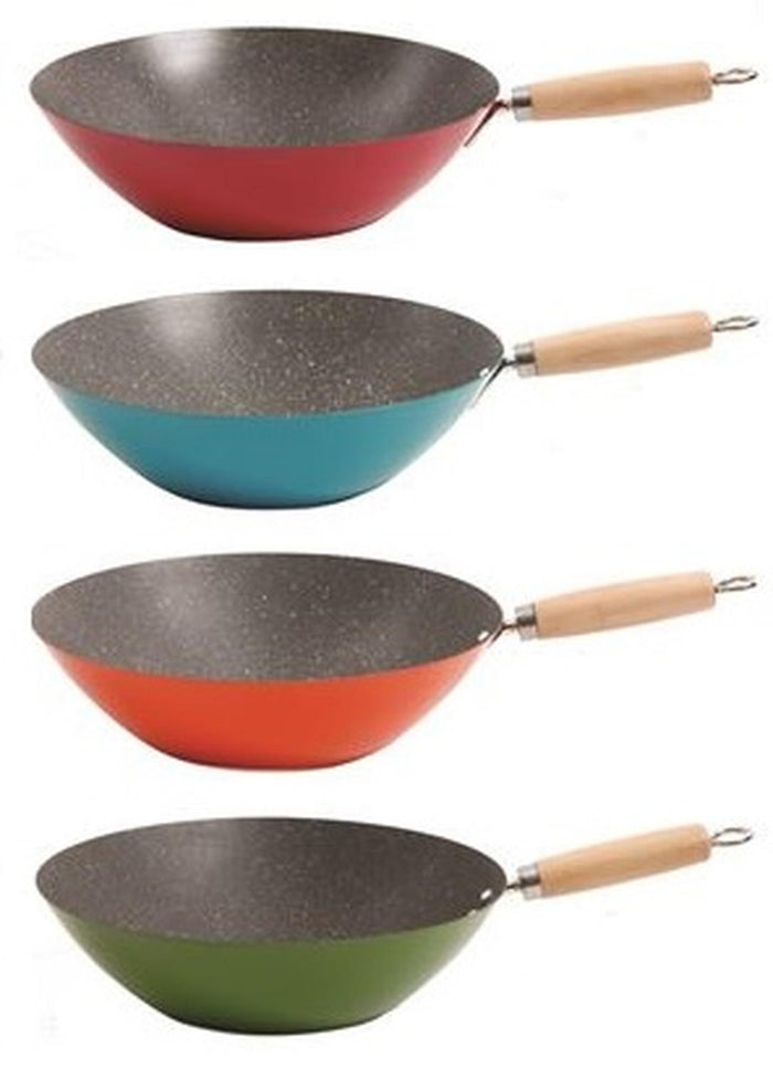 Oster Sartén Wok Acero Al Carbono Antiadherente 30cm
