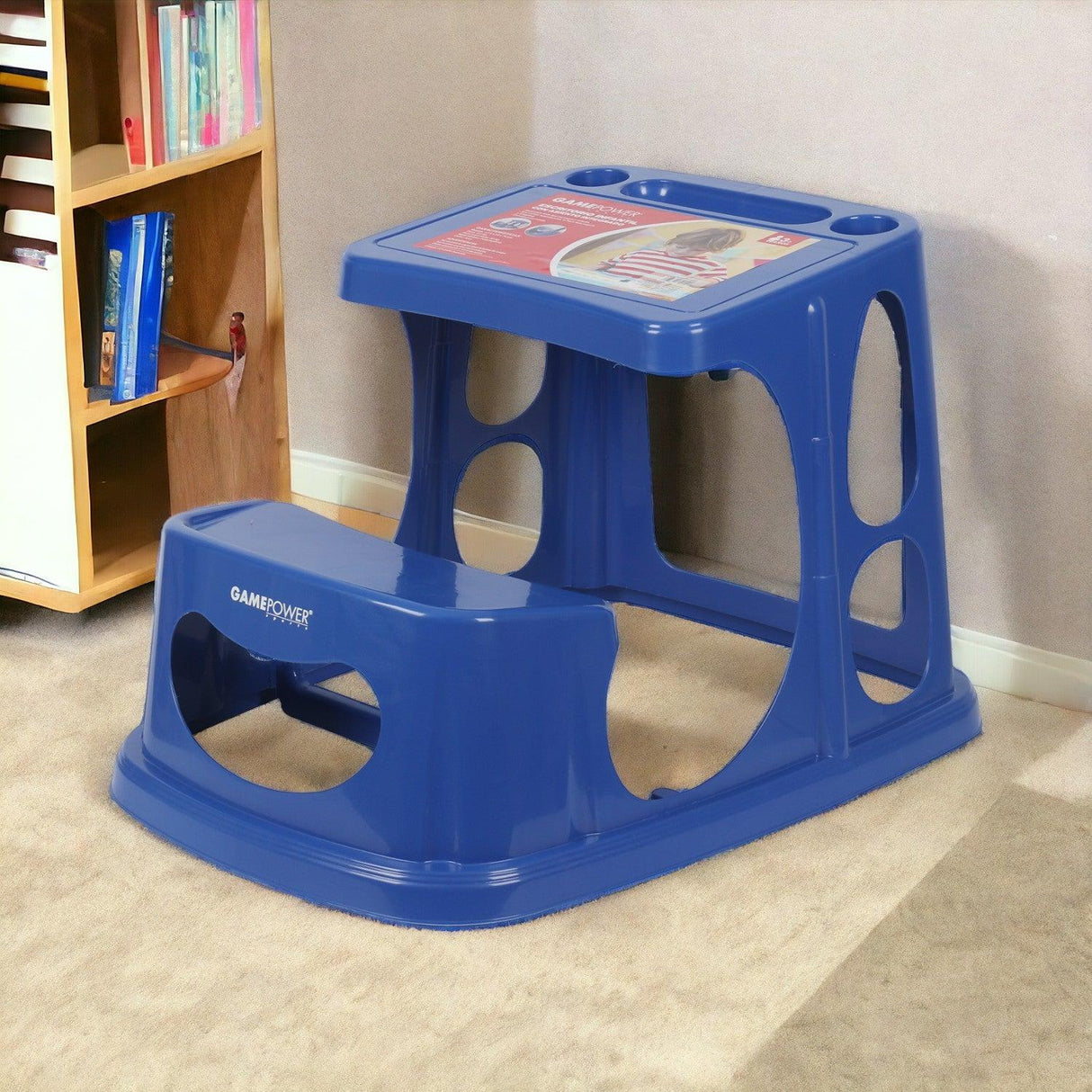 Mesa Escritorio con Asiento Para Niños 47x55x74cm Gamepower