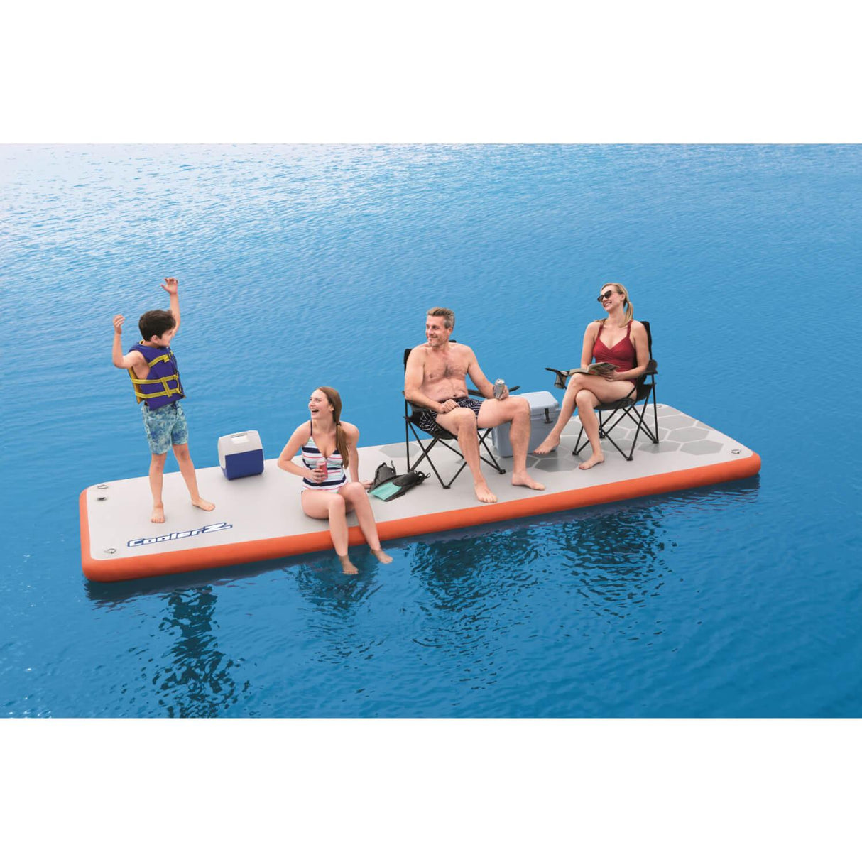 Balsa Inflable Aquatier Sundeck 4.57MX1.52MX15Cm Bestway