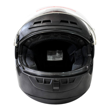 Casco Full Face Bx603 Talla L Color Flat Black Certificado DOT