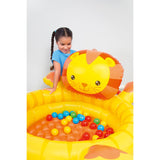 Piscina Leon inflable con Pelotas 111 X98X61.5 Cms Bestway