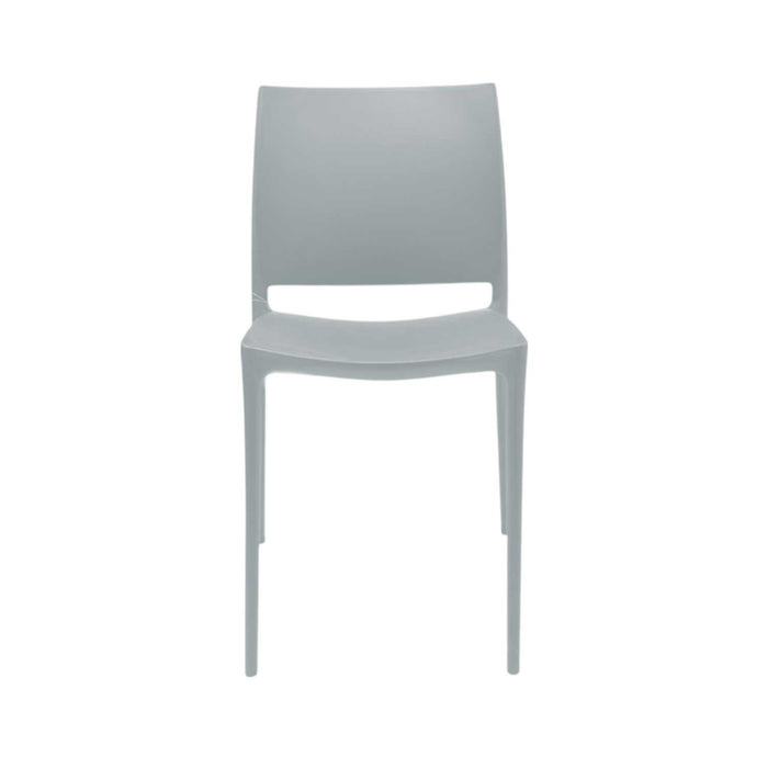 Silla Plástico Apilable Deco Dresden Gris Escandinavia