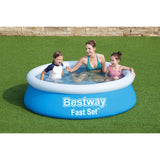 Piscina Bestway Redonda Fácil Armado 1.83MX51Cm Azul