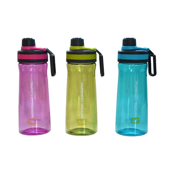 Botella Agua Plastica Outdoor 800ML National Geographic