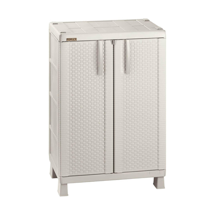 Armario Mediano Ratan Taupe 65x45x101.5 Cms Rimax