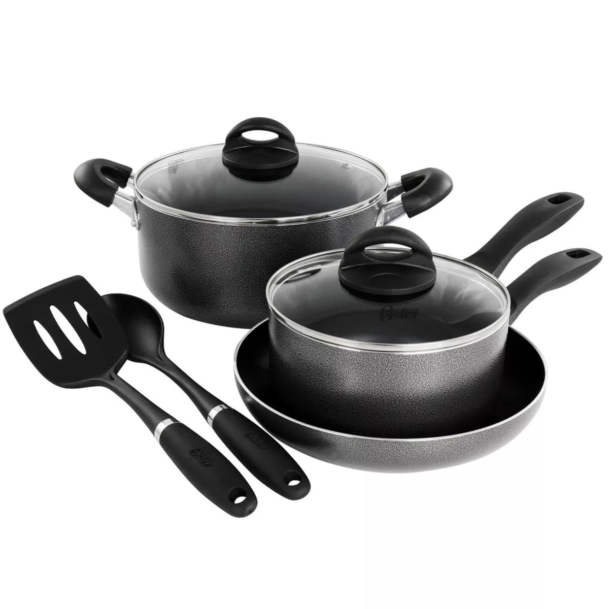 Oster Batería de cocina aluminio Clairbone 7 piezas