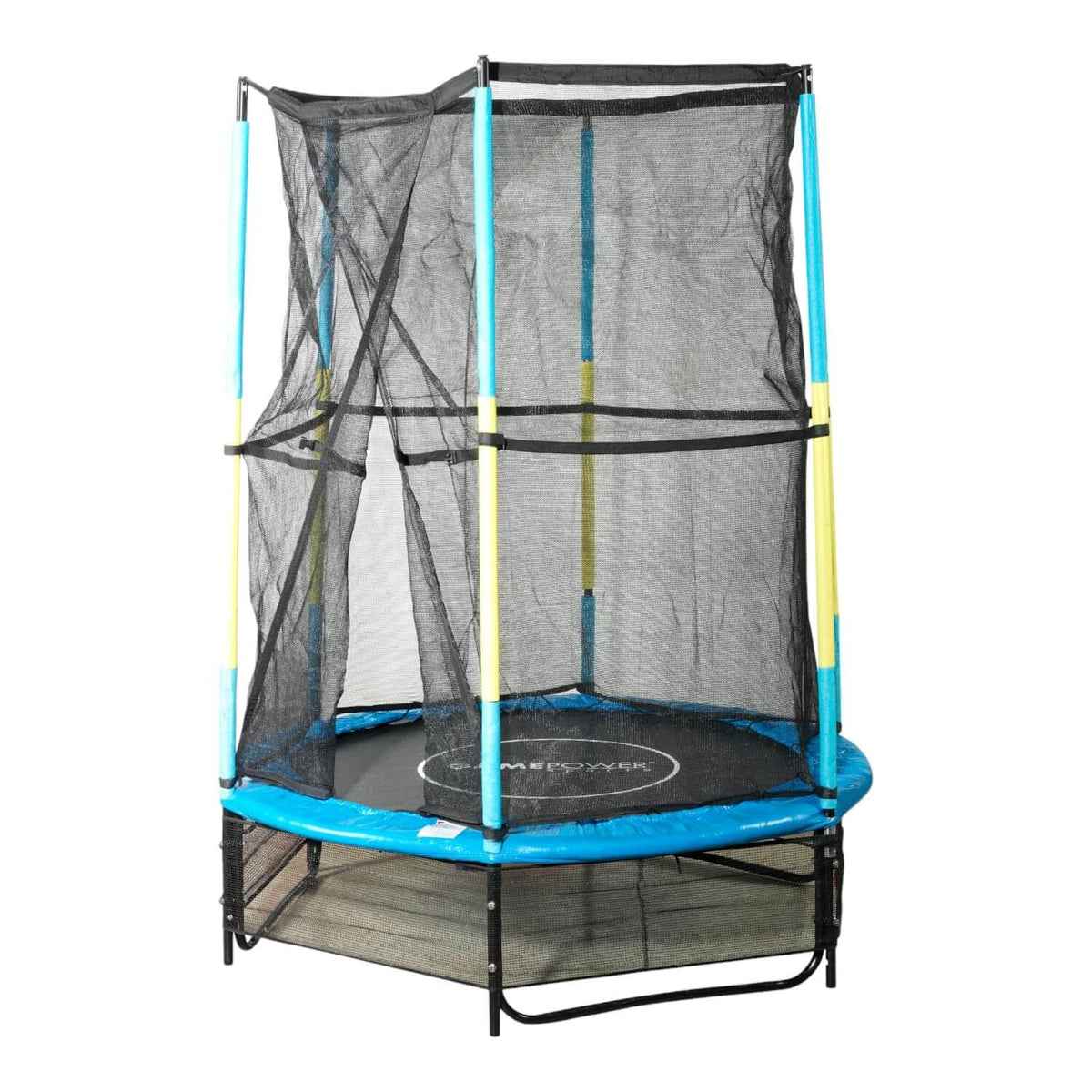 Cama Elastica 1,40m Malla Seguridad Cubre Resorte GamePower
