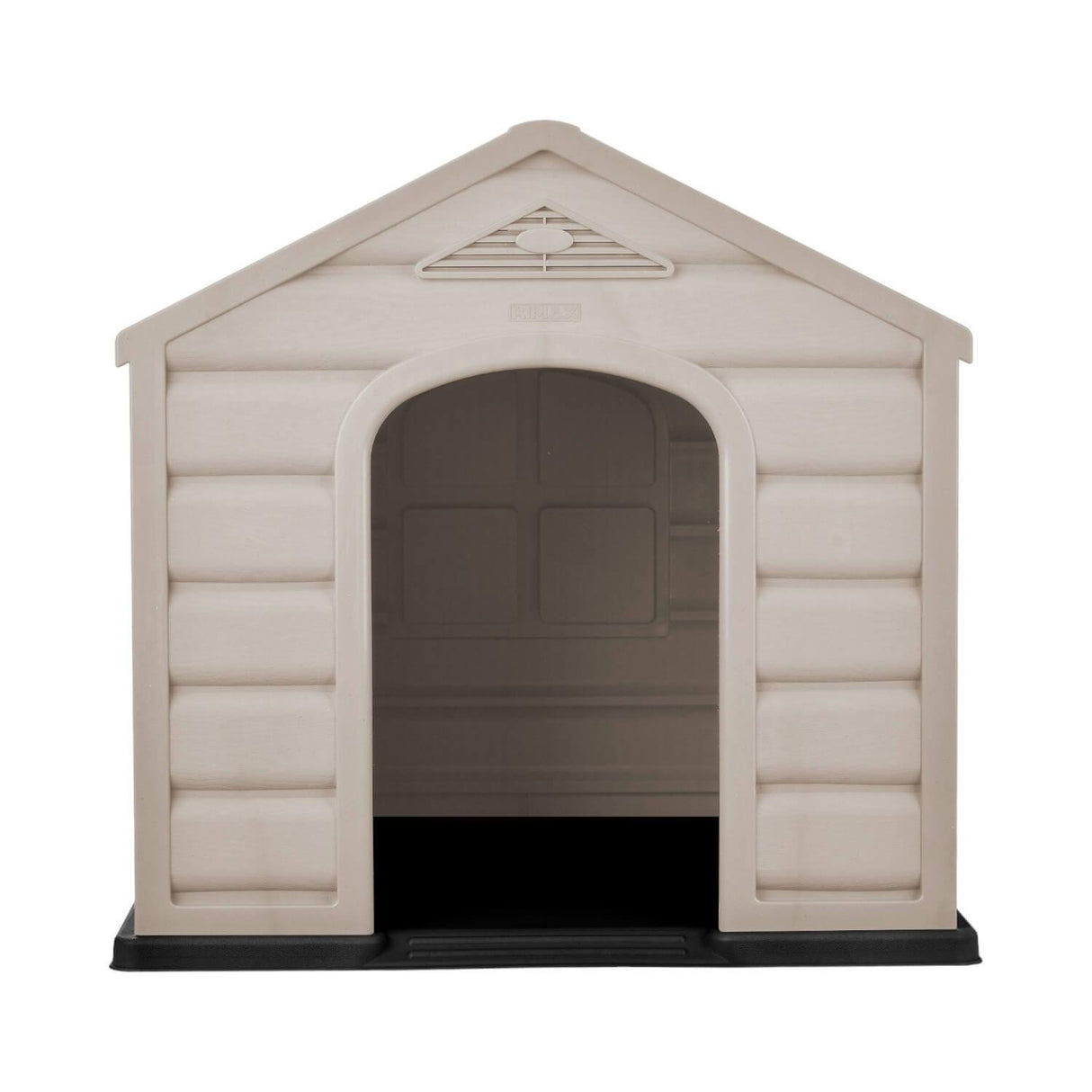 Casa Para Perro Mascota Pequeña Techo Rojo 68x61x58cm Rimax