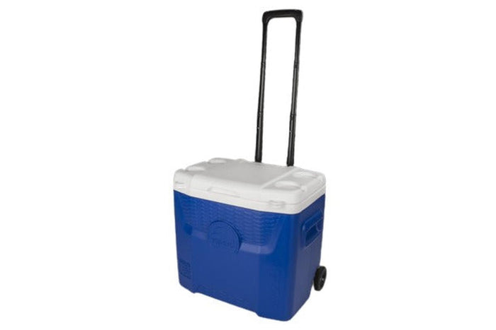 Cooler Quantum Roller 26 Litros Azul 47x34x42 Cms Igloo