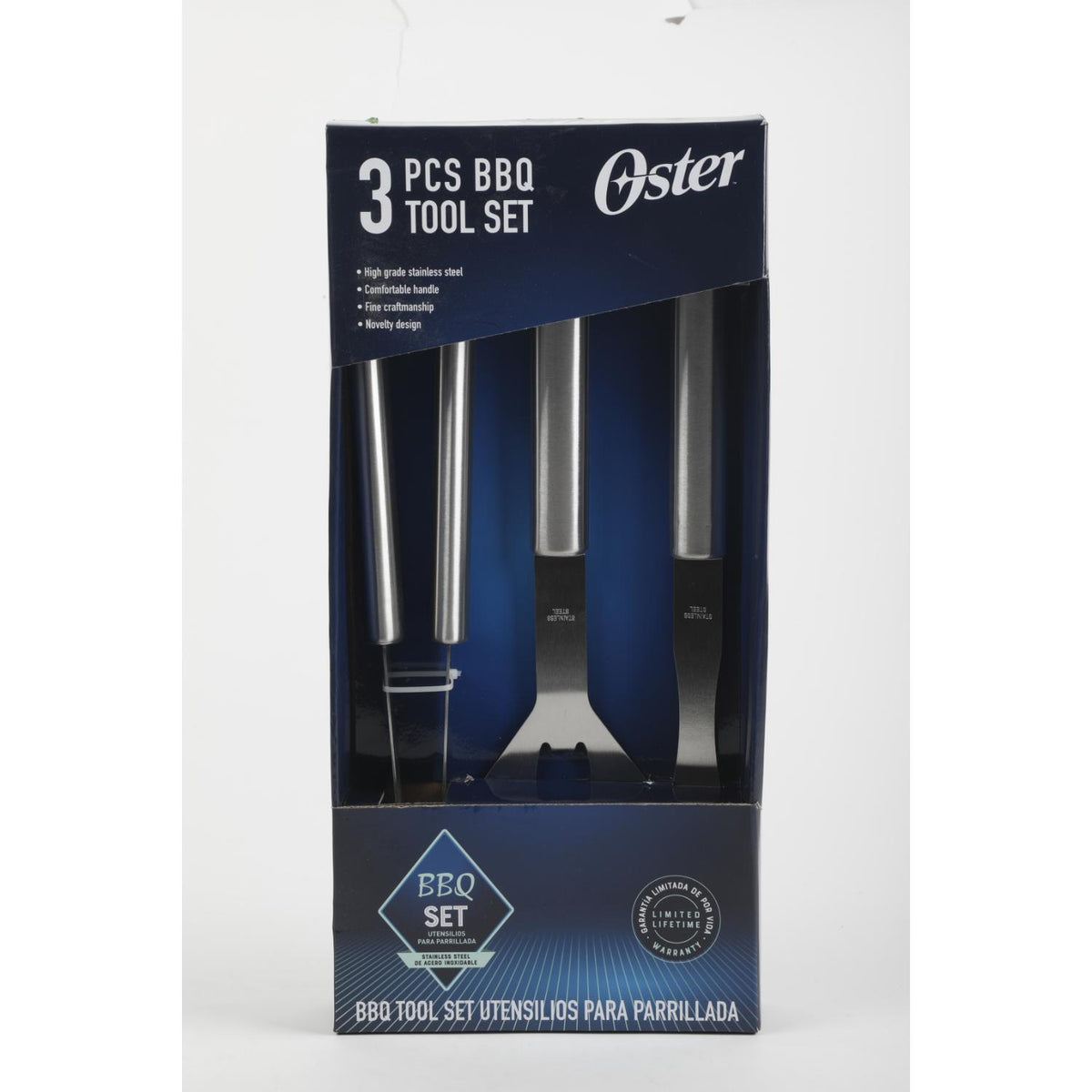 Oster Set para Parrilla Baldwyn Acero Inox 3 Piezas
