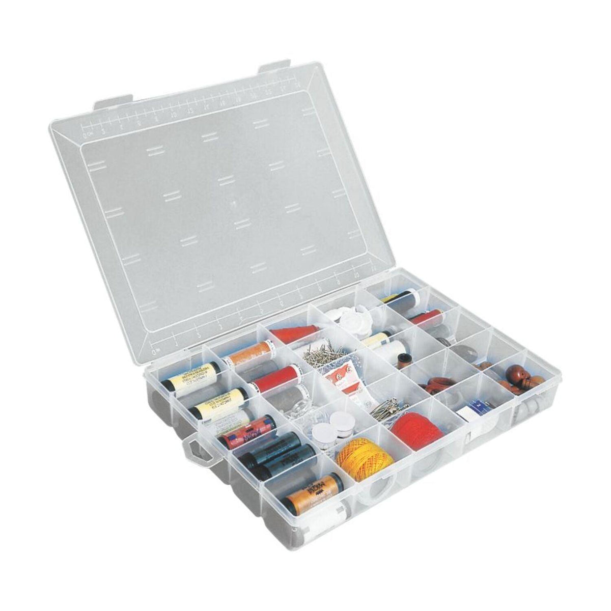 Caja Organizadora Transparente 33x22.9x4.3 Cms San Bernardo