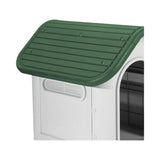 Casa Para Perro Grande Techo Verde 87x72x76 Cool Pets