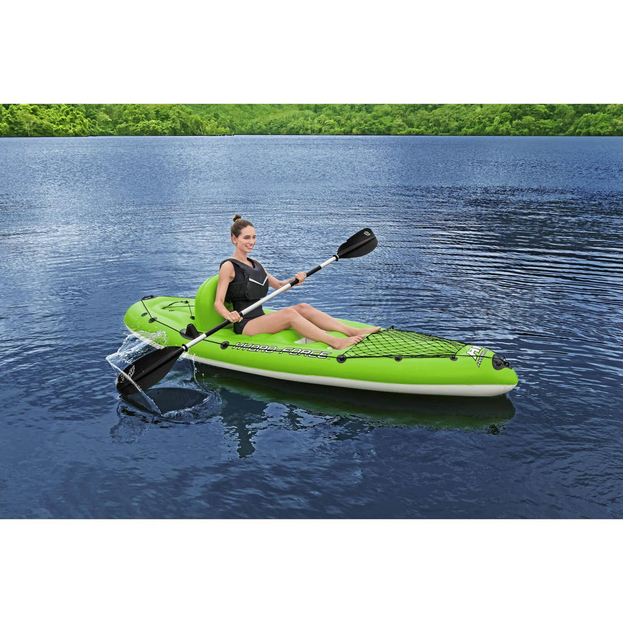 Kayak Inflable De Pesca Koracle 2,70X1,00M Bestway