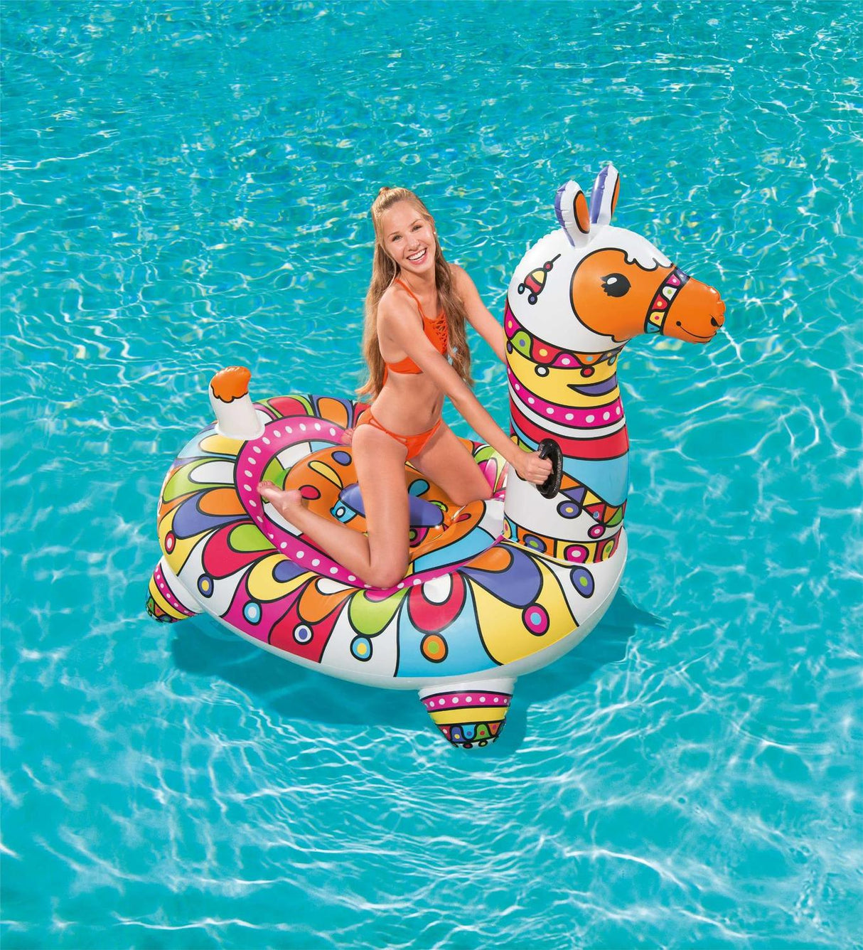 Flotador Llama para Piscina 193X151Cm Bestway