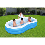 Piscina Inflable Bestway Laguna para niños 262x157x46Cm Azul