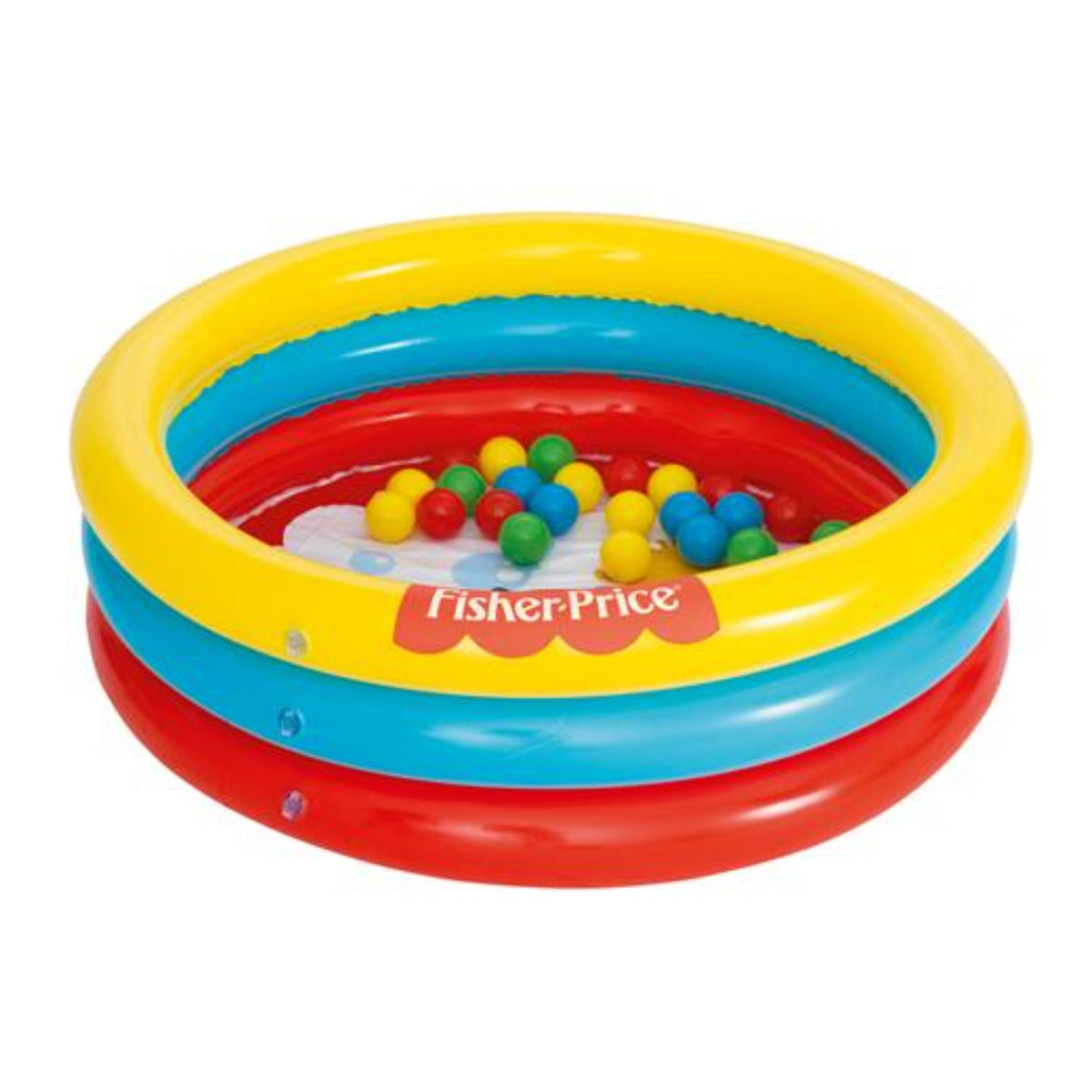 Piscinas De Pelotas Fisher-Price 3 Anillos 91Cm X 25Cm