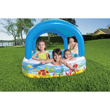 Piscina Inflable Bestway Con Toldo Desmontable 140x140x114cm