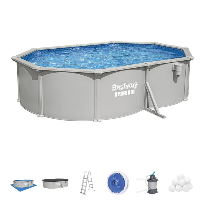 Piscina Bestway Ovalada Hydrium Filtro+Acces 5.00x3.66x1.22m