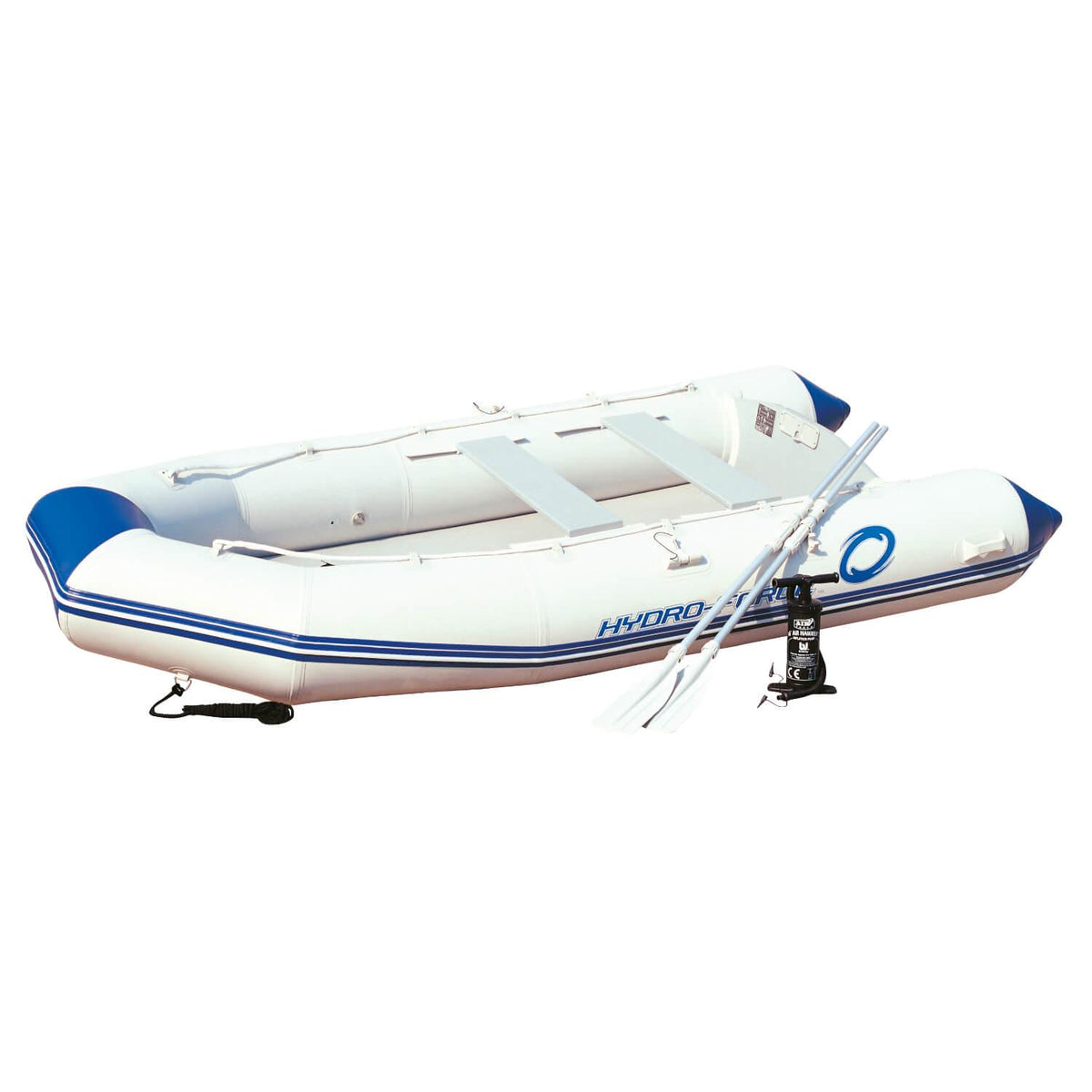Bote Inflable Zodiac con Remos e Inflador 3.48X1.70M Bestway