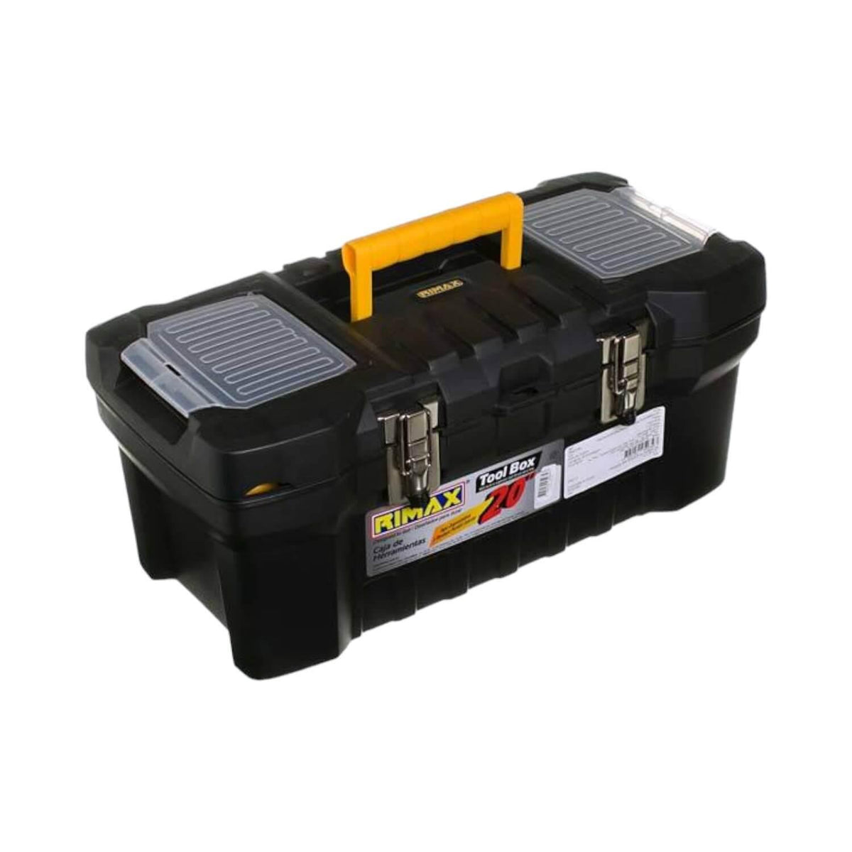 Caja de Herramientas Cerradura Metalica 25x50x22 Rimax
