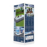 Piscina Bestway Rectangular C/Filtro Gris 5.49MX2.74MX1.22M