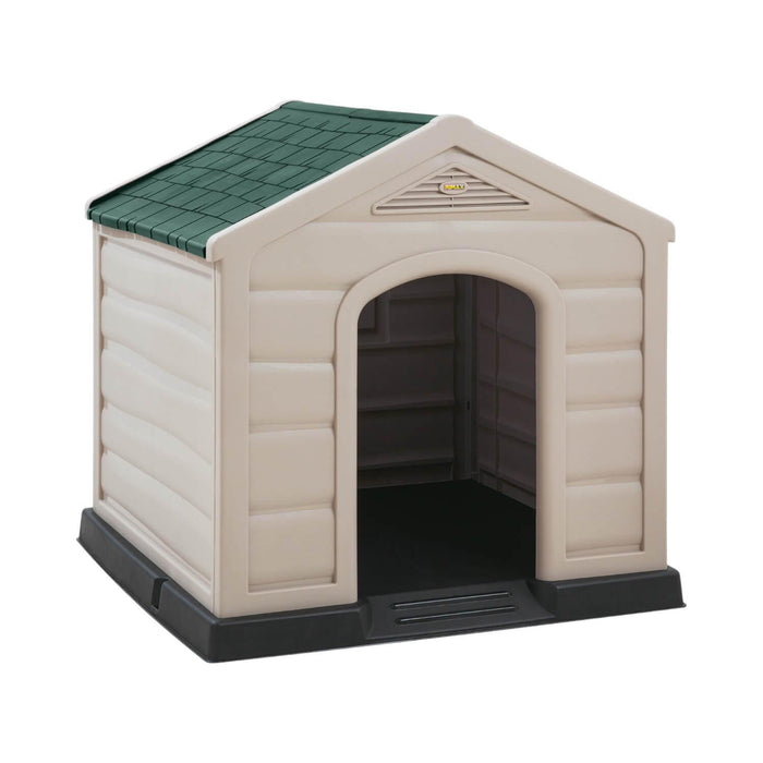 Casa Para Perro Mascota Grande Techo Verde 92x90x89cm Rimax