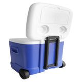 Cooler Ice Cube Con Ruedas 56L Azul 50x47x52 Cms Igloo