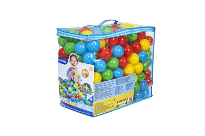 Pack 250 Pelotas Plasticas 6,5 Cms Bestway