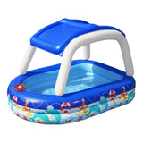 Piscina Inflable Bestway Con Toldo Desmontable 213x155x132cm