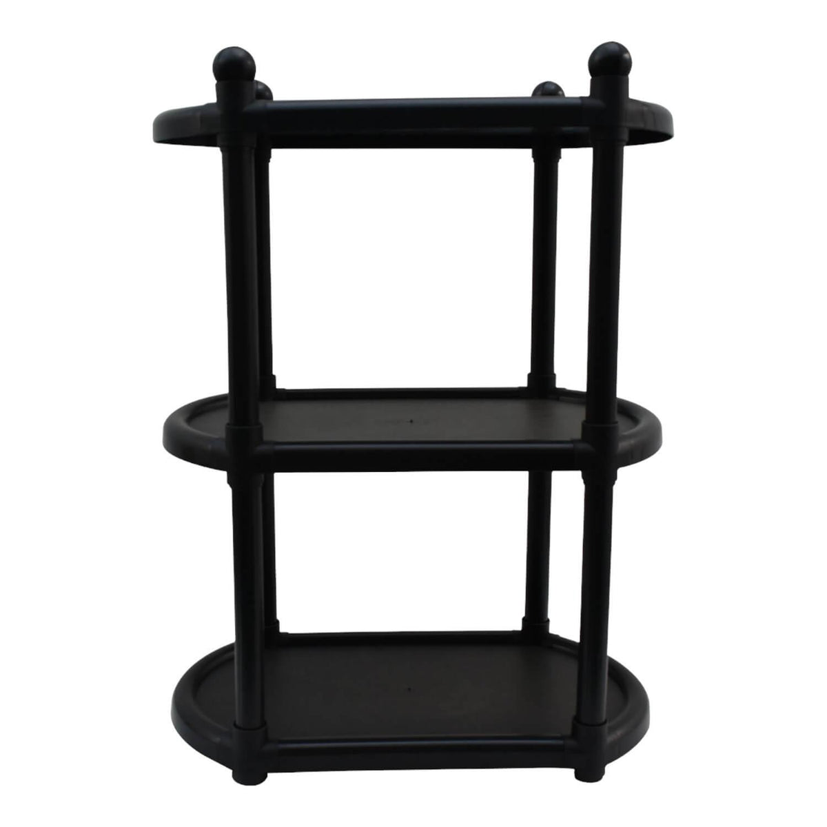 Mesa Ovalada 3 Niveles 49x30x65 Cms San Bernardo